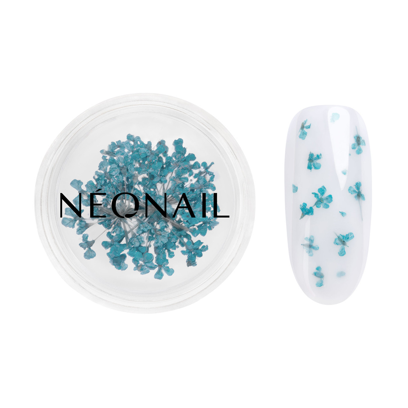 Decorazione Floreale per Unghie 05 Turquoise